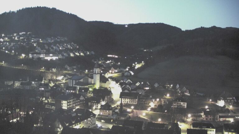 Dieses Bild zeigt eine Webcam-Aufnahme von Ottenhöfen, aufgenommen am Dienstag, den 03.03.2026 um 06:20 Uhr