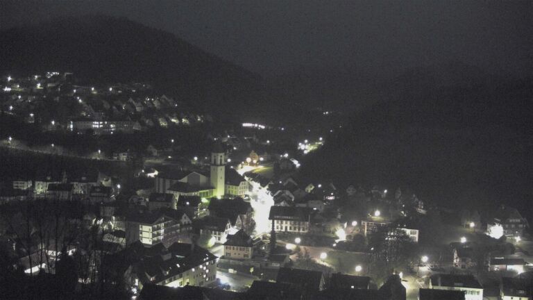 Dieses Bild zeigt eine Webcam-Aufnahme von Ottenhöfen, aufgenommen am Dienstag, den 14.04.2026 um 05:50 Uhr