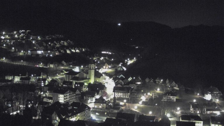 Dieses Bild zeigt eine Webcam-Aufnahme von Ottenhöfen, aufgenommen am Dienstag, den 10.02.2026 um 06:10 Uhr