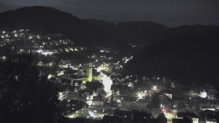Dieses Bild zeigt eine Webcam-Aufnahme von Ottenhöfen, aufgenommen am Dienstag, den 20.10.2026 um 06:50 Uhr