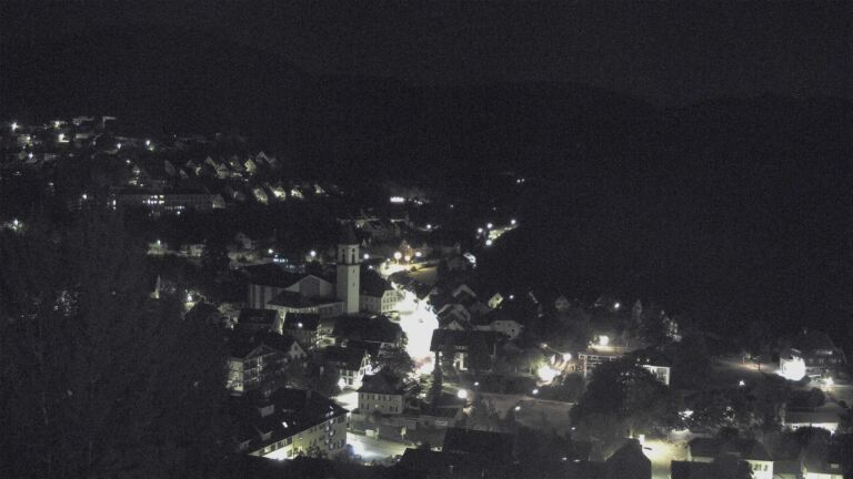 Dieses Bild zeigt eine Webcam-Aufnahme von Ottenhöfen, aufgenommen am Samstag, den 15.08.2026 um 02:30 Uhr