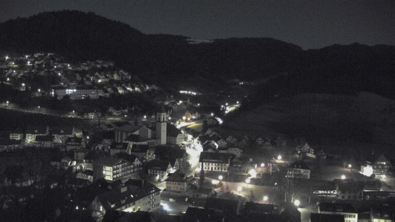 Dieses Bild zeigt eine Webcam-Aufnahme von Ottenhöfen, aufgenommen am Freitag, den 30.01.2026 um 04:00 Uhr