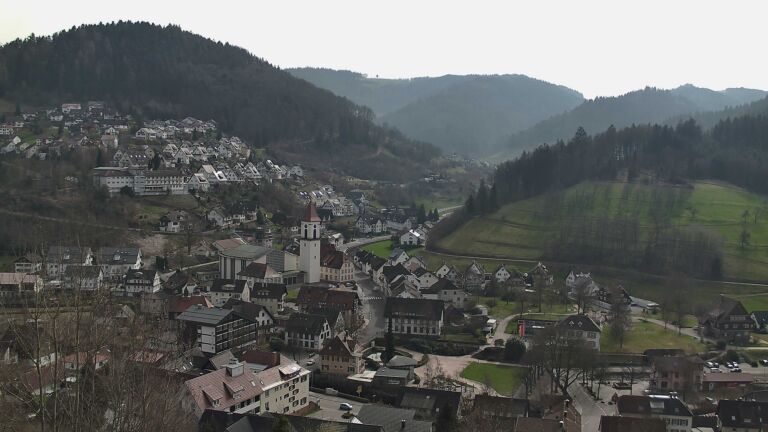 Dieses Bild zeigt eine Webcam-Aufnahme von Ottenhöfen, aufgenommen am Freitag, den 06.03.2026 um 13:10 Uhr