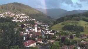 Dieses Bild zeigt eine Webcam-Aufnahme von Ottenhöfen, aufgenommen am Dienstag, den 02.06.2026 um 21:00 Uhr