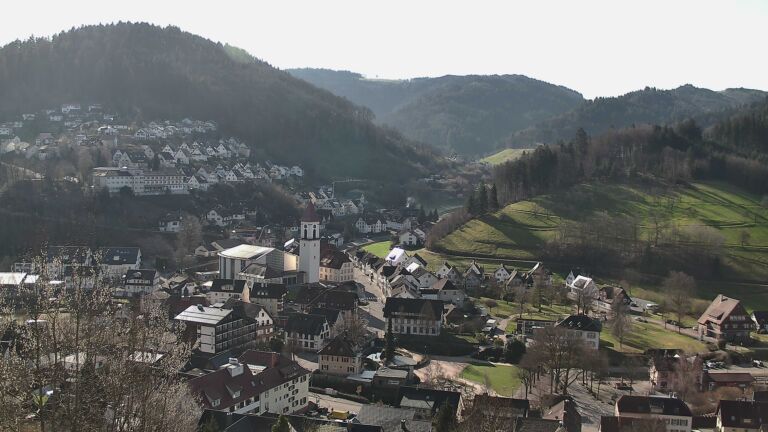 Dieses Bild zeigt eine Webcam-Aufnahme von Ottenhöfen, aufgenommen am Dienstag, den 03.03.2026 um 10:00 Uhr