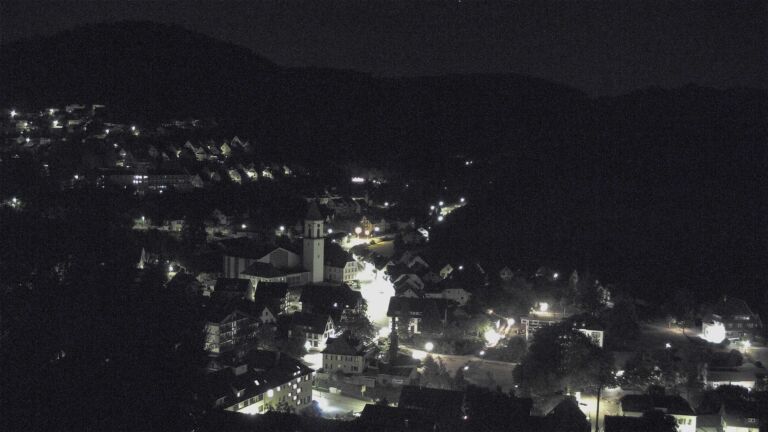 Dieses Bild zeigt eine Webcam-Aufnahme von Ottenhöfen, aufgenommen am Freitag, den 07.08.2026 um 02:30 Uhr