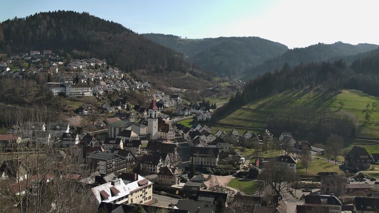 Dieses Bild zeigt eine Webcam-Aufnahme von Ottenhöfen, aufgenommen am Mittwoch, den 04.03.2026 um 14:20 Uhr