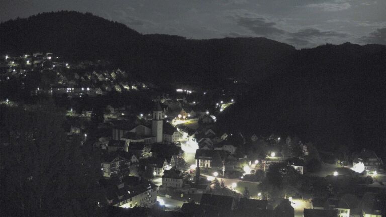Dieses Bild zeigt eine Webcam-Aufnahme von Ottenhöfen, aufgenommen am Sonntag, den 03.05.2026 um 03:00 Uhr