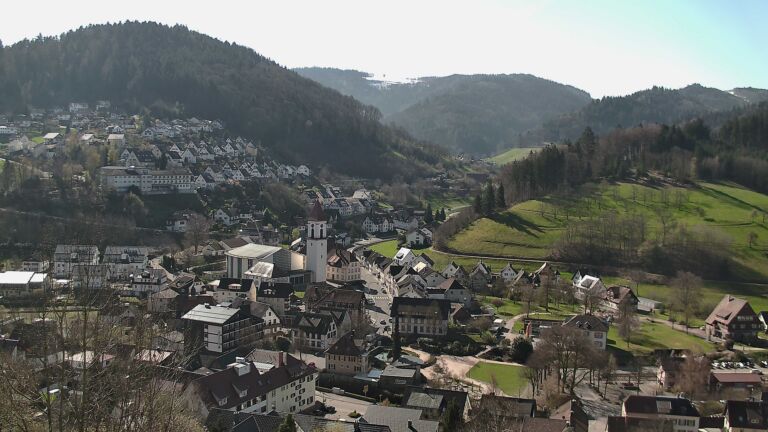 Dieses Bild zeigt eine Webcam-Aufnahme von Ottenhöfen, aufgenommen am Donnerstag, den 02.04.2026 um 10:50 Uhr