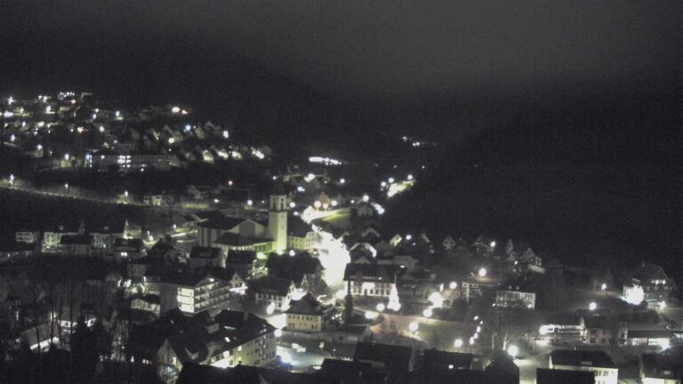 Dieses Bild zeigt eine Webcam-Aufnahme von Ottenhöfen, aufgenommen am Dienstag, den 23.12.2025 um 06:00 Uhr