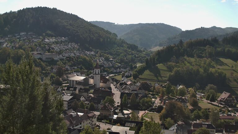 Dieses Bild zeigt eine Webcam-Aufnahme von Ottenhöfen, aufgenommen am Mittwoch, den 30.09.2026 um 11:50 Uhr