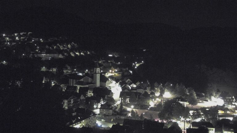 Dieses Bild zeigt eine Webcam-Aufnahme von Ottenhöfen, aufgenommen am Sonntag, den 26.07.2026 um 03:30 Uhr