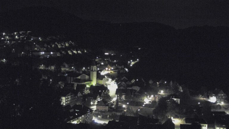 Dieses Bild zeigt eine Webcam-Aufnahme von Ottenhöfen, aufgenommen am Donnerstag, den 24.09.2026 um 05:00 Uhr