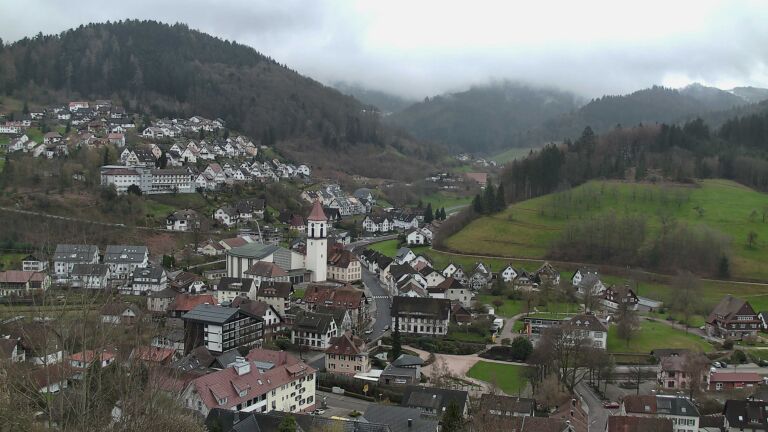 Dieses Bild zeigt eine Webcam-Aufnahme von Ottenhöfen, aufgenommen am Dienstag, den 31.03.2026 um 11:00 Uhr