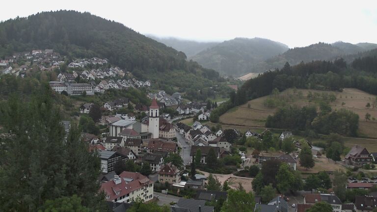 Dieses Bild zeigt eine Webcam-Aufnahme von Ottenhöfen, aufgenommen am Donnerstag, den 20.08.2026 um 14:20 Uhr