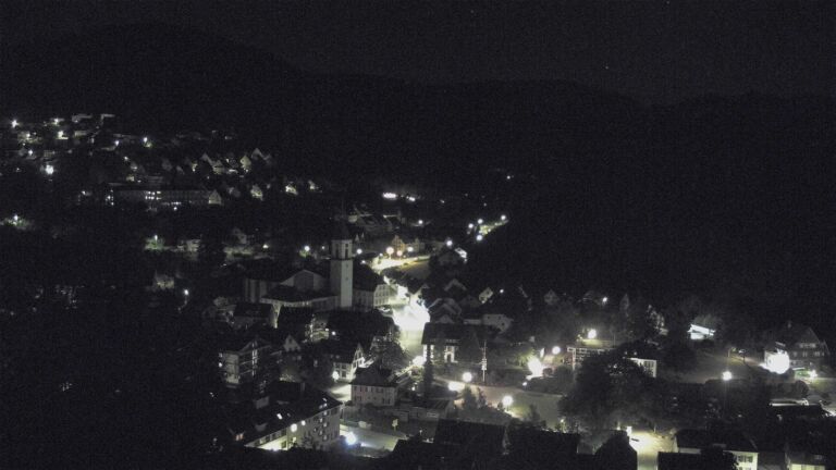 Dieses Bild zeigt eine Webcam-Aufnahme von Ottenhöfen, aufgenommen am Freitag, den 22.05.2026 um 03:30 Uhr