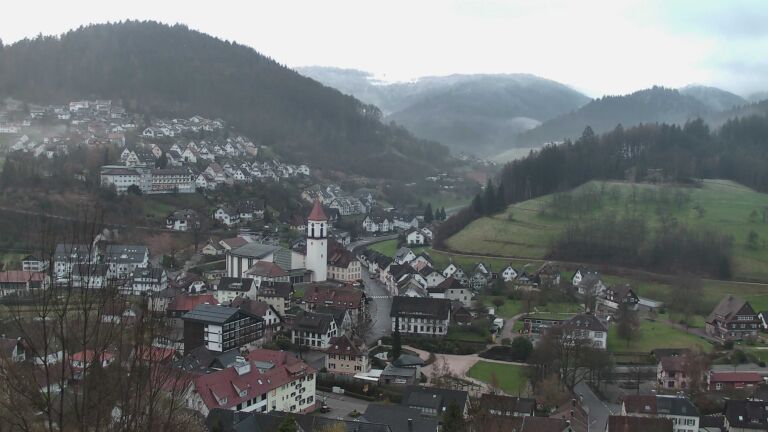 Dieses Bild zeigt eine Webcam-Aufnahme von Ottenhöfen, aufgenommen am Sonntag, den 29.03.2026 um 07:10 Uhr
