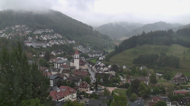 Dieses Bild zeigt eine Webcam-Aufnahme von Ottenhöfen, aufgenommen am Mittwoch, den 16.09.2026 um 11:00 Uhr