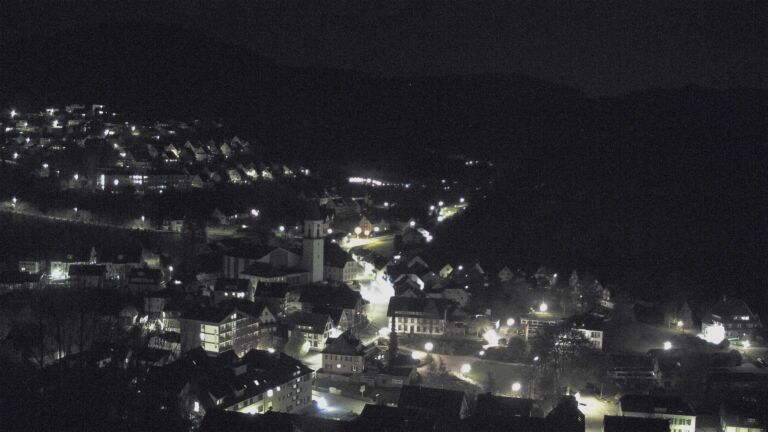 Dieses Bild zeigt eine Webcam-Aufnahme von Ottenhöfen, aufgenommen am Mittwoch, den 15.04.2026 um 23:00 Uhr