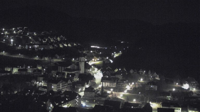 Dieses Bild zeigt eine Webcam-Aufnahme von Ottenhöfen, aufgenommen am Samstag, den 21.03.2026 um 00:00 Uhr