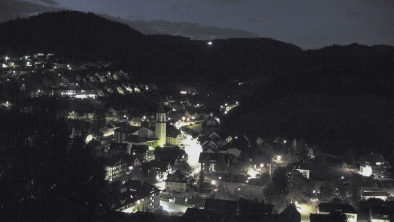 Dieses Bild zeigt eine Webcam-Aufnahme von Ottenhöfen, aufgenommen am Samstag, den 03.10.2026 um 06:30 Uhr