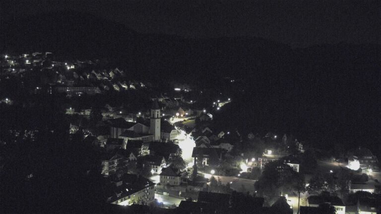Dieses Bild zeigt eine Webcam-Aufnahme von Ottenhöfen, aufgenommen am Dienstag, den 14.07.2026 um 02:30 Uhr