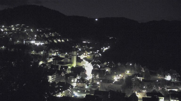 Dieses Bild zeigt eine Webcam-Aufnahme von Ottenhöfen, aufgenommen am Donnerstag, den 22.10.2026 um 06:40 Uhr