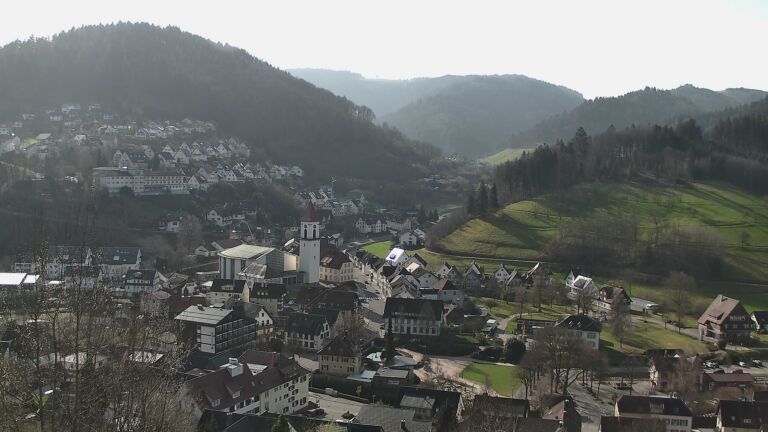 Dieses Bild zeigt eine Webcam-Aufnahme von Ottenhöfen, aufgenommen am Dienstag, den 10.03.2026 um 09:50 Uhr