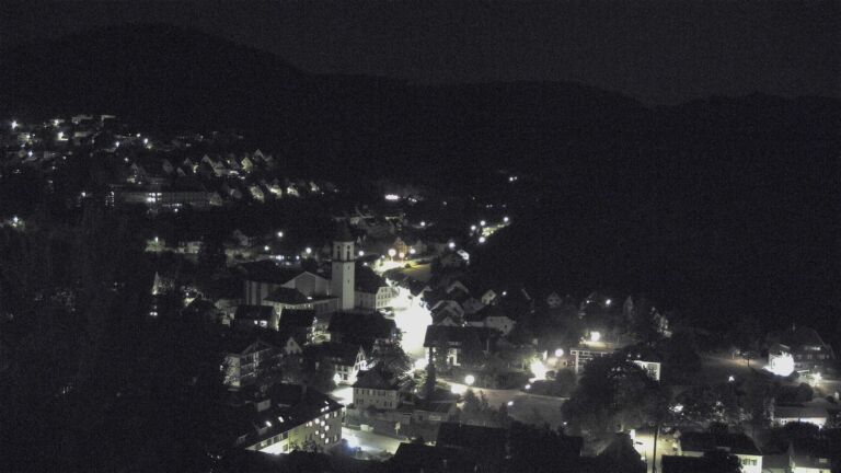 Dieses Bild zeigt eine Webcam-Aufnahme von Ottenhöfen, aufgenommen am Donnerstag, den 23.07.2026 um 00:00 Uhr