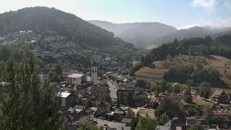 Dieses Bild zeigt eine Webcam-Aufnahme von Ottenhöfen, aufgenommen am Mittwoch, den 26.08.2026 um 11:30 Uhr