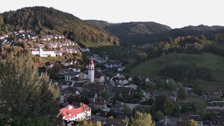Dieses Bild zeigt eine Webcam-Aufnahme von Ottenhöfen, aufgenommen am Mittwoch, den 23.09.2026 um 18:30 Uhr