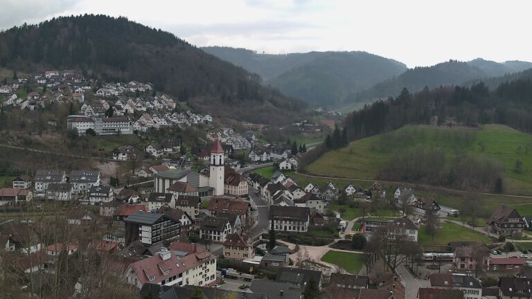 Dieses Bild zeigt eine Webcam-Aufnahme von Ottenhöfen, aufgenommen am Montag, den 23.03.2026 um 12:30 Uhr