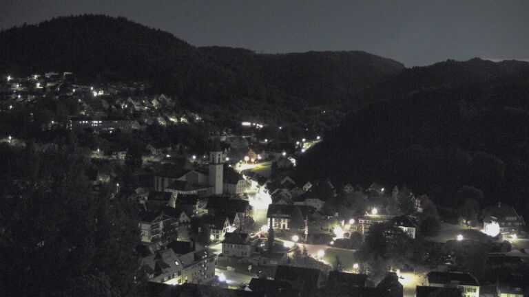 Dieses Bild zeigt eine Webcam-Aufnahme von Ottenhöfen, aufgenommen am Samstag, den 02.05.2026 um 02:30 Uhr