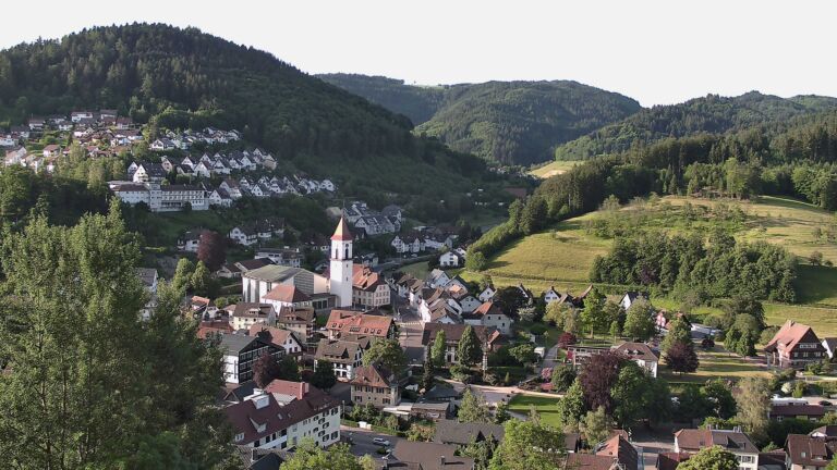 Dieses Bild zeigt eine Webcam-Aufnahme von Ottenhöfen, aufgenommen am Freitag, den 29.05.2026 um 07:30 Uhr