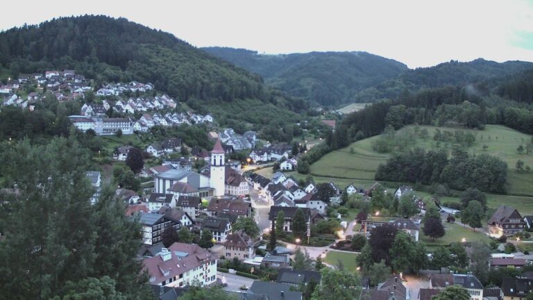 Dieses Bild zeigt eine Webcam-Aufnahme von Ottenhöfen, aufgenommen am Mittwoch, den 03.06.2026 um 05:00 Uhr