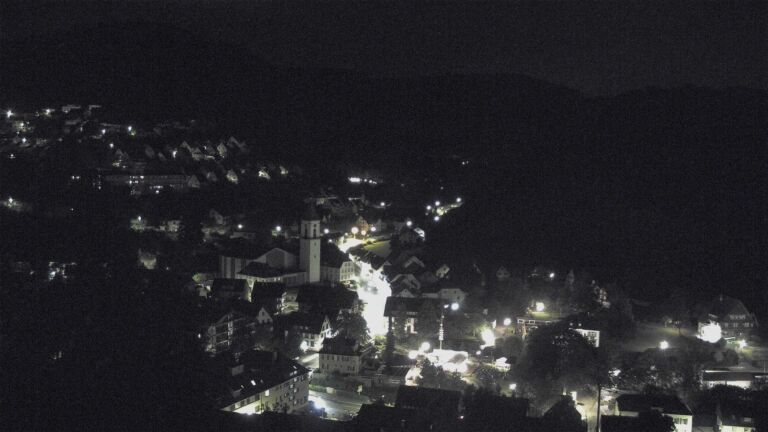 Dieses Bild zeigt eine Webcam-Aufnahme von Ottenhöfen, aufgenommen am Samstag, den 20.06.2026 um 03:30 Uhr