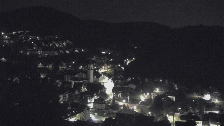 Dieses Bild zeigt eine Webcam-Aufnahme von Ottenhöfen, aufgenommen am Mittwoch, den 24.06.2026 um 00:30 Uhr