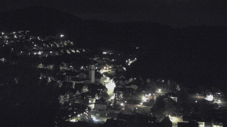 Dieses Bild zeigt eine Webcam-Aufnahme von Ottenhöfen, aufgenommen am Donnerstag, den 17.09.2026 um 00:00 Uhr