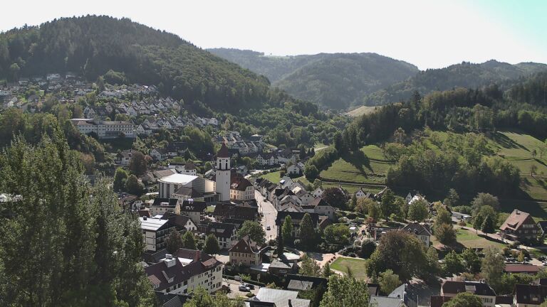Dieses Bild zeigt eine Webcam-Aufnahme von Ottenhöfen, aufgenommen am Mittwoch, den 23.09.2026 um 11:40 Uhr