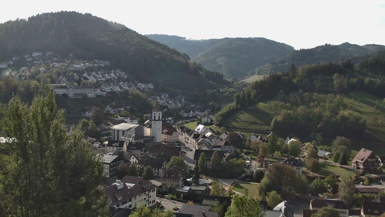 Dieses Bild zeigt eine Webcam-Aufnahme von Ottenhöfen, aufgenommen am Mittwoch, den 07.10.2026 um 10:30 Uhr