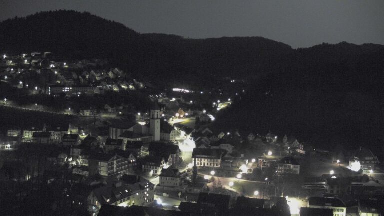 Dieses Bild zeigt eine Webcam-Aufnahme von Ottenhöfen, aufgenommen am Freitag, den 06.03.2026 um 03:00 Uhr