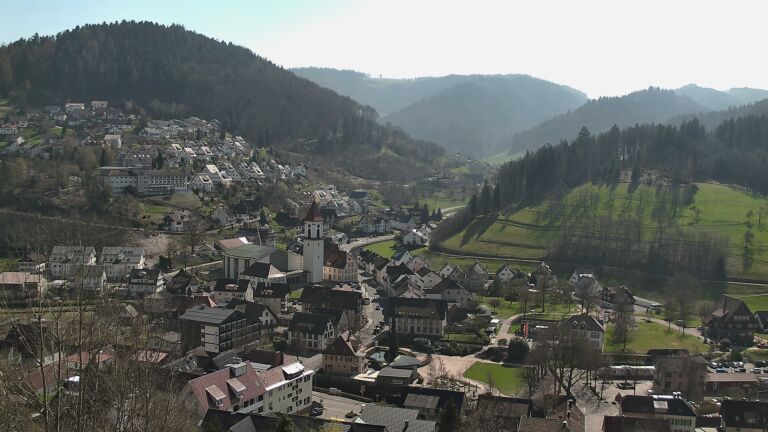 Dieses Bild zeigt eine Webcam-Aufnahme von Ottenhöfen, aufgenommen am Freitag, den 20.03.2026 um 13:00 Uhr