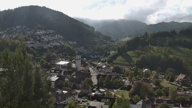 Dieses Bild zeigt eine Webcam-Aufnahme von Ottenhöfen, aufgenommen am Freitag, den 02.10.2026 um 11:30 Uhr