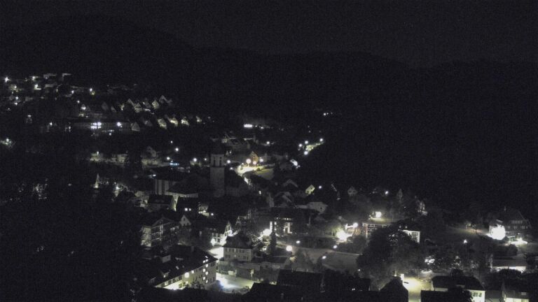 Dieses Bild zeigt eine Webcam-Aufnahme von Ottenhöfen, aufgenommen am Dienstag, den 15.09.2026 um 00:30 Uhr