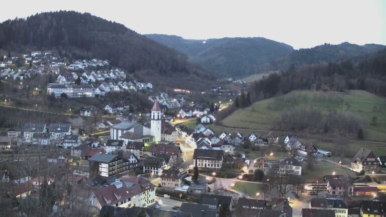 Dieses Bild zeigt eine Webcam-Aufnahme von Ottenhöfen, aufgenommen am Samstag, den 07.03.2026 um 06:30 Uhr