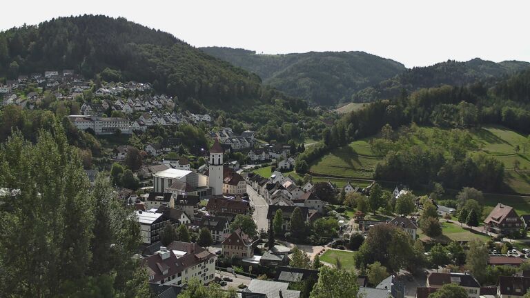 Dieses Bild zeigt eine Webcam-Aufnahme von Ottenhöfen, aufgenommen am Sonntag, den 20.09.2026 um 11:40 Uhr