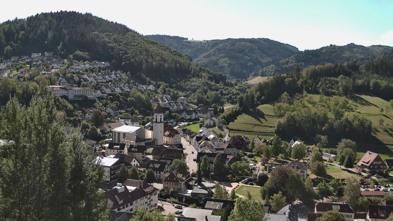 Dieses Bild zeigt eine Webcam-Aufnahme von Ottenhöfen, aufgenommen am Dienstag, den 15.09.2026 um 11:30 Uhr