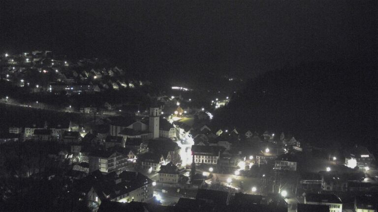 Dieses Bild zeigt eine Webcam-Aufnahme von Ottenhöfen, aufgenommen am Samstag, den 10.01.2026 um 02:30 Uhr