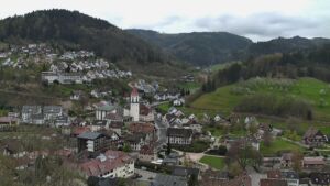 Dieses Bild zeigt eine Webcam-Aufnahme von Ottenhöfen, aufgenommen am Freitag, den 10.04.2026 um 14:20 Uhr