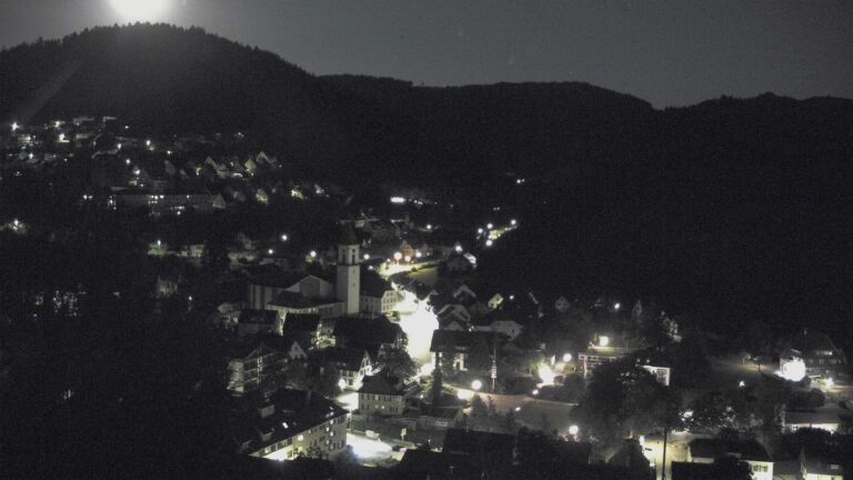 Dieses Bild zeigt eine Webcam-Aufnahme von Ottenhöfen, aufgenommen am Donnerstag, den 02.07.2026 um 00:30 Uhr